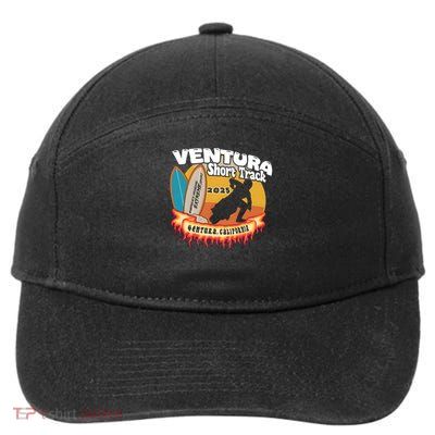 Ventura Short Track 2025 7-Panel Snapback Hat