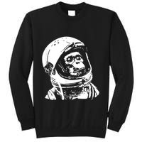 Vintage Space Travel Astronaut Monkey Sweatshirt