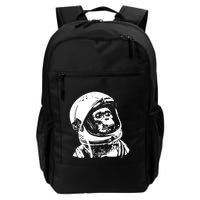 Vintage Space Travel Astronaut Monkey Backpack