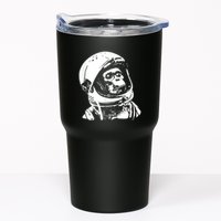 Vintage Space Travel Astronaut Monkey Tumbler