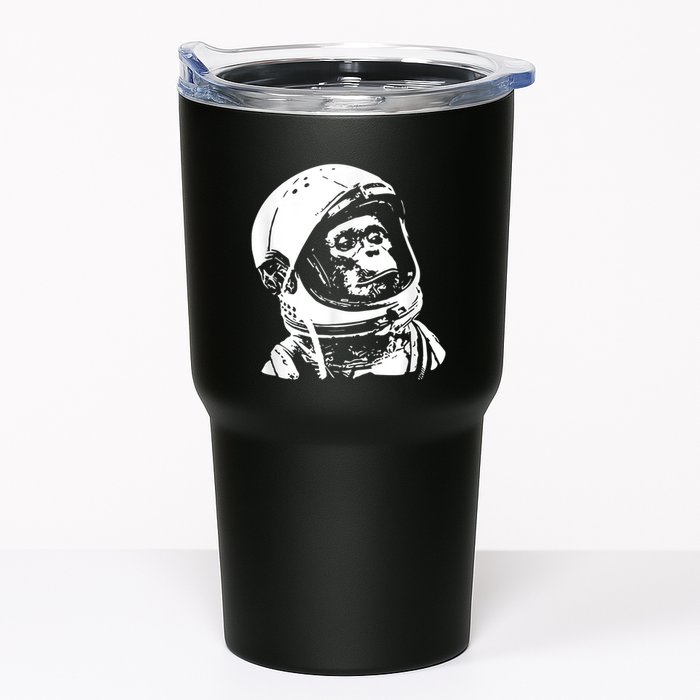 Vintage Space Travel Astronaut Monkey Tumbler