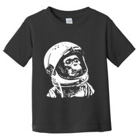 Vintage Space Travel Astronaut Monkey Toddler T-Shirt
