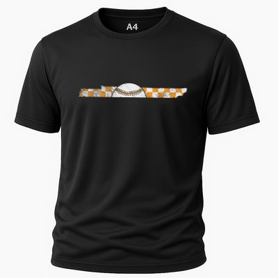 Volunr State Tennessee Checkerboard Baseball Tennessee Performance Shirt