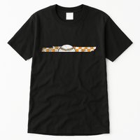 Volunr State Tennessee Checkerboard Baseball Tennessee Tall T-Shirt