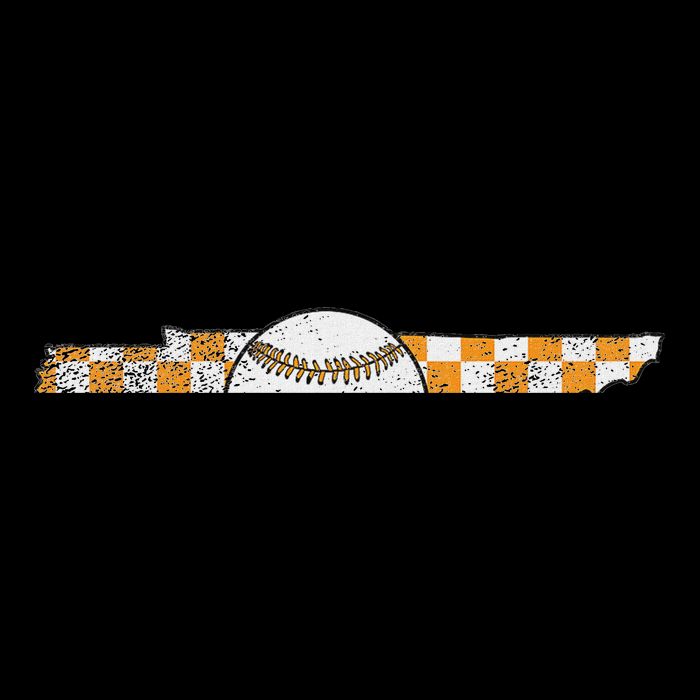 Volunr State Tennessee Checkerboard Baseball Tennessee Tie-Dye T-Shirt