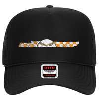 Volunr State Tennessee Checkerboard Baseball Tennessee Trucker Hat