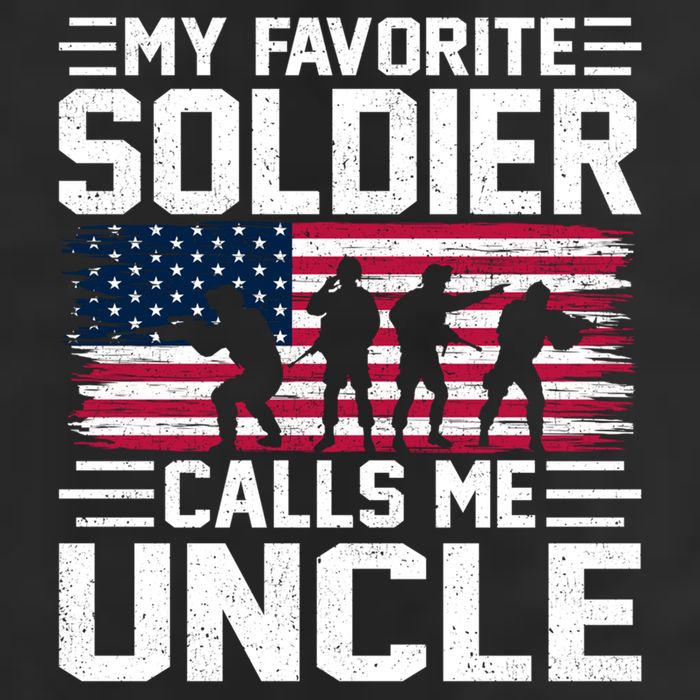 Vintage Style Usa Flag Soldier Uncle Army Father's Day Gift Beanie