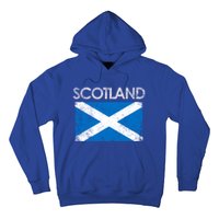 Vintage Scotland Uk Scottish Flag Pride Gift Hoodie