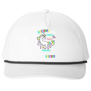 Virgo Sign Unicorns Virgo Are Fabulous Birthday Meaningful Gift Snapback Five-Panel Rope Hat