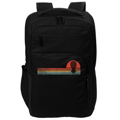 Vintage Swinger Upside Down Pineapple Retro Sunset Horizon Impact Tech Backpack