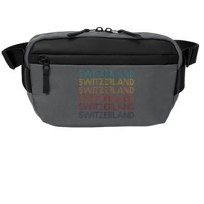 Vintage Switzerland Crossbody Pack