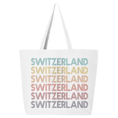 Vintage Switzerland 25L Jumbo Tote