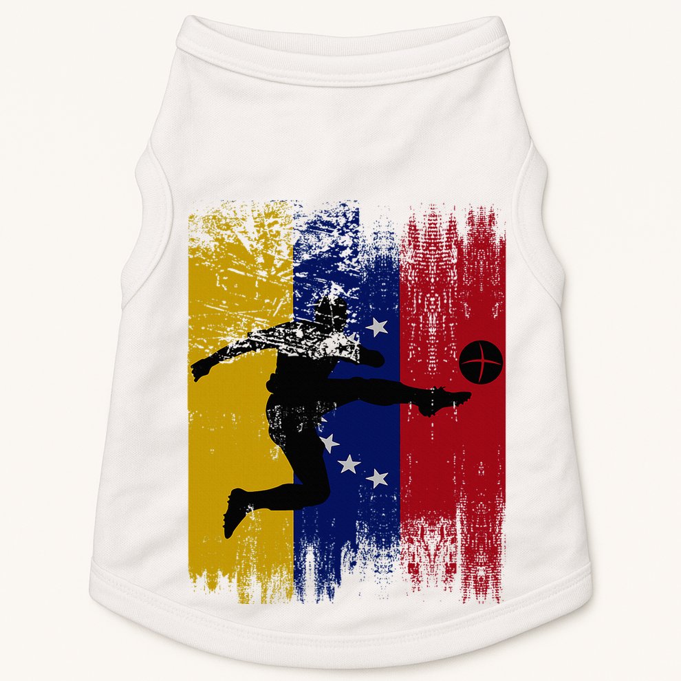 Venezuela Soccer Venezuelan Football Venezolano Futbol Doggie Tank