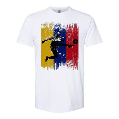 Venezuela Soccer Venezuelan Football Venezolano Futbol Softstyle® CVC T-Shirt