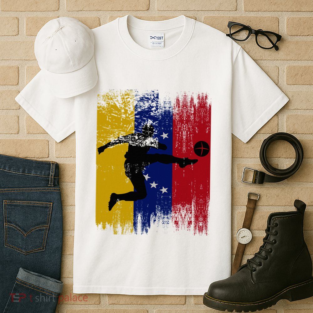 Venezuela Soccer Venezuelan Football Venezolano Futbol Tall T-Shirt