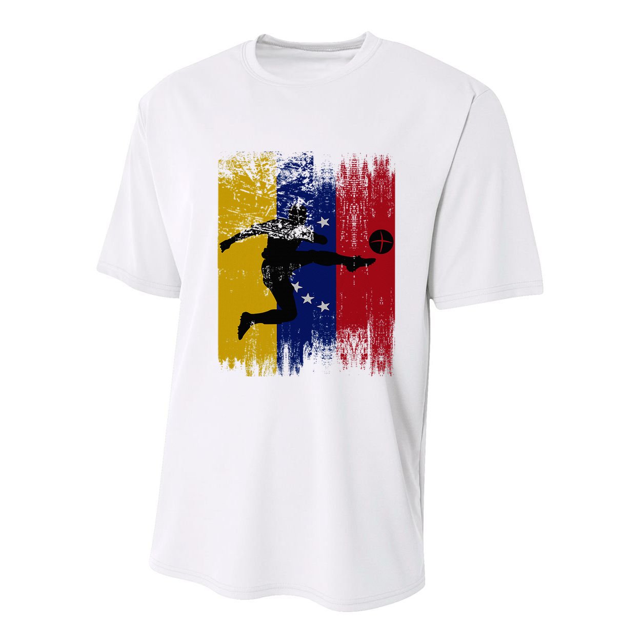 Venezuela Soccer Venezuelan Football Venezolano Futbol Youth Performance Sprint T-Shirt