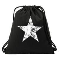 Vintage Star Drawstring Bag