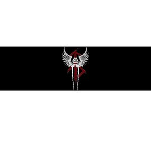 Valkyrie Symbol Valknut Odin Wings Vikings Asgard Valhalla Bumper Sticker