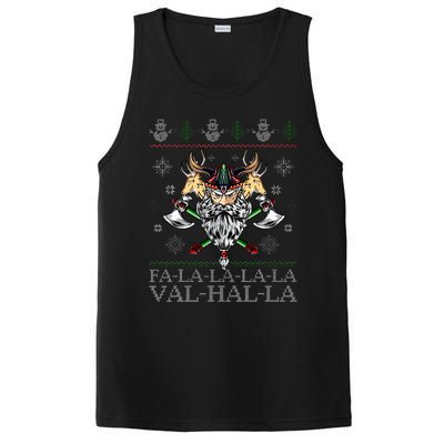 Viking Santa Viking Christmas Sweater Falala Lala Valhalla PosiCharge Competitor Tank