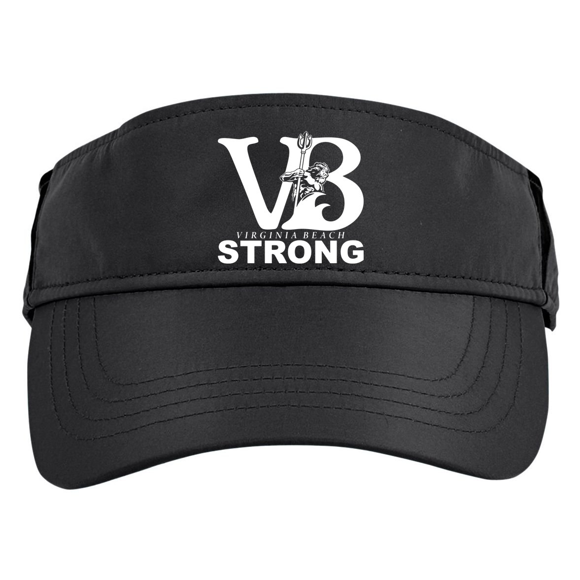 Vb Strong Virginia Beach Strong Adult Drive Performance Visor