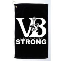 Vb Strong Virginia Beach Strong Golf Towel