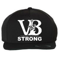 Vb Strong Virginia Beach Strong Wool Snapback Cap