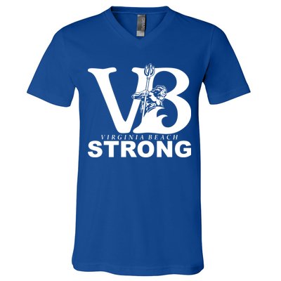 Vb Strong Virginia Beach Strong V-Neck T-Shirt