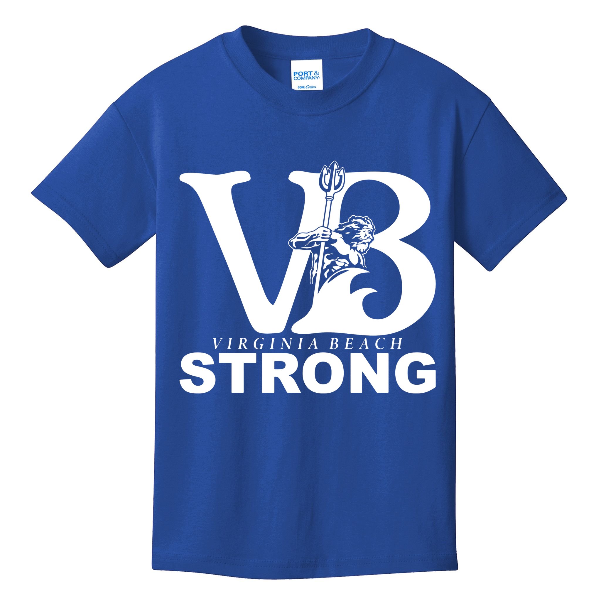 Vb Strong Virginia Beach Strong Kids T-Shirt