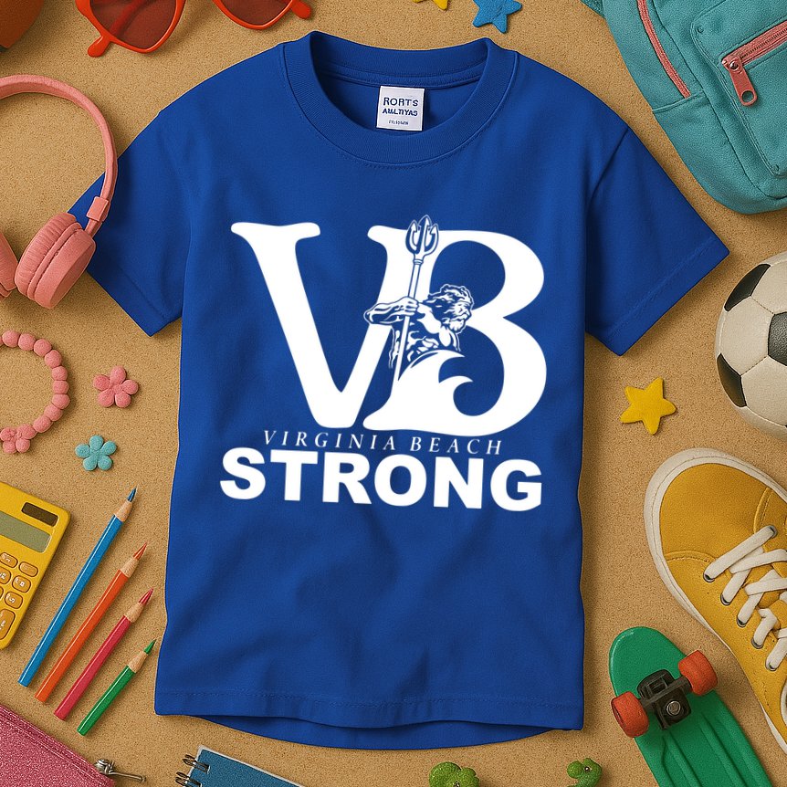 Vb Strong Virginia Beach Strong Kids T-Shirt