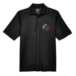 Venezuela Soccer Venezuelan Flag Pride Soccer Player Men's Origin Performance Piqué Polo