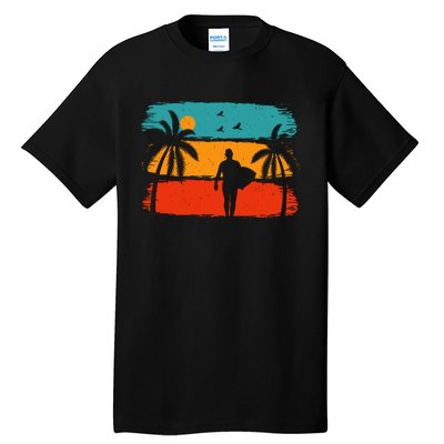 Vintage Summer Vibes Print Tall T-Shirt