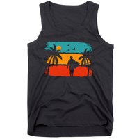 Vintage Summer Vibes Print Tank Top