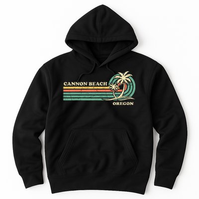 Vintage Summer Vacation Oregon Cannon Beach Hoodie