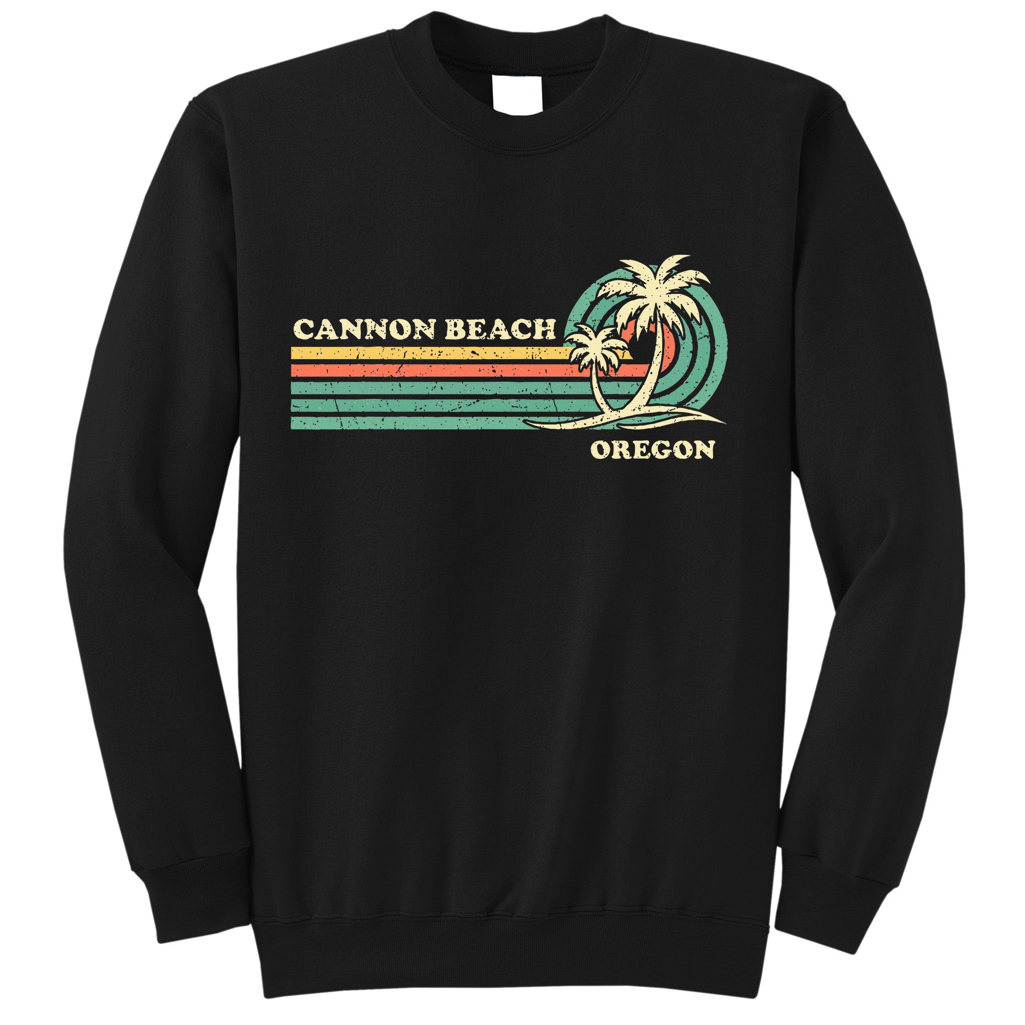 Vintage Summer Vacation Oregon Cannon Beach Sweatshirt