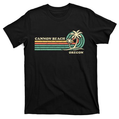 Vintage Summer Vacation Oregon Cannon Beach T-Shirt