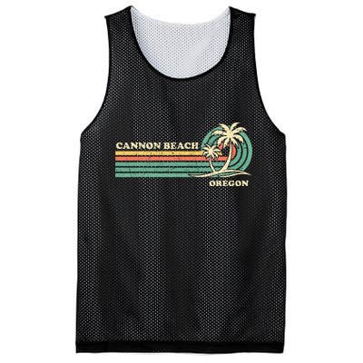 Vintage Summer Vacation Oregon Cannon Beach Mesh Reversible Basketball Jersey Tank