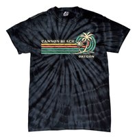 Vintage Summer Vacation Oregon Cannon Beach Tie-Dye T-Shirt