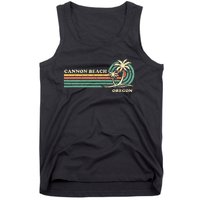 Vintage Summer Vacation Oregon Cannon Beach Tank Top