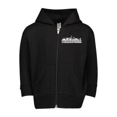 Vegas Strong Toddler Zip Fleece Hoodie