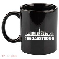 Vegas Strong 11oz C Handle Ceramic Mug