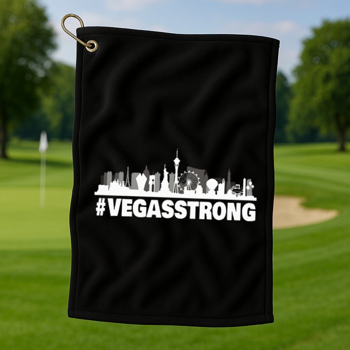 Vegas Strong Golf Towel
