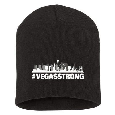Vegas Strong Short Acrylic Beanie
