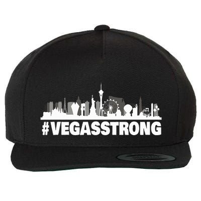 Vegas Strong Wool Snapback Cap