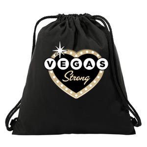 Vegas Strong Drawstring Bag