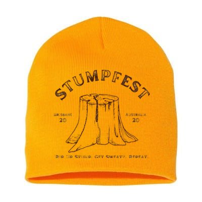 Vintage Stumpfest! Short Acrylic Beanie