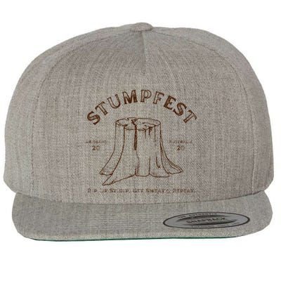 Vintage Stumpfest! Wool Snapback Cap