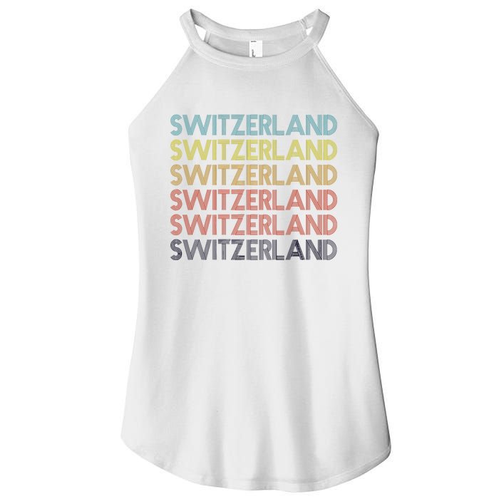 Vintage Switzerland Women's Perfect Tri Rocker Tank