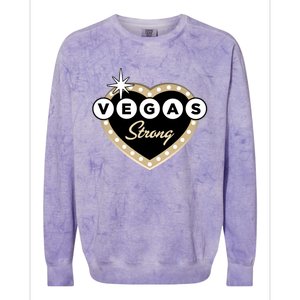 Vegas Strong Colorblast Crewneck Sweatshirt