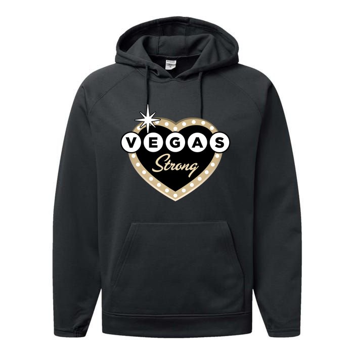 Vegas Strong Performance Fleece Hoodie