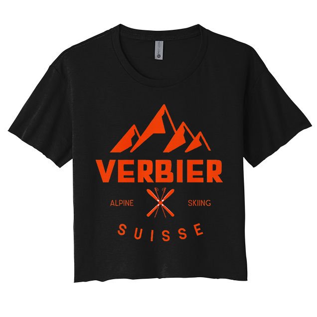 Verbier Suisse  Crop Top